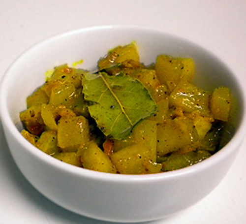 Green Papaya Chutney ( Achali Ya Papai Bichi)